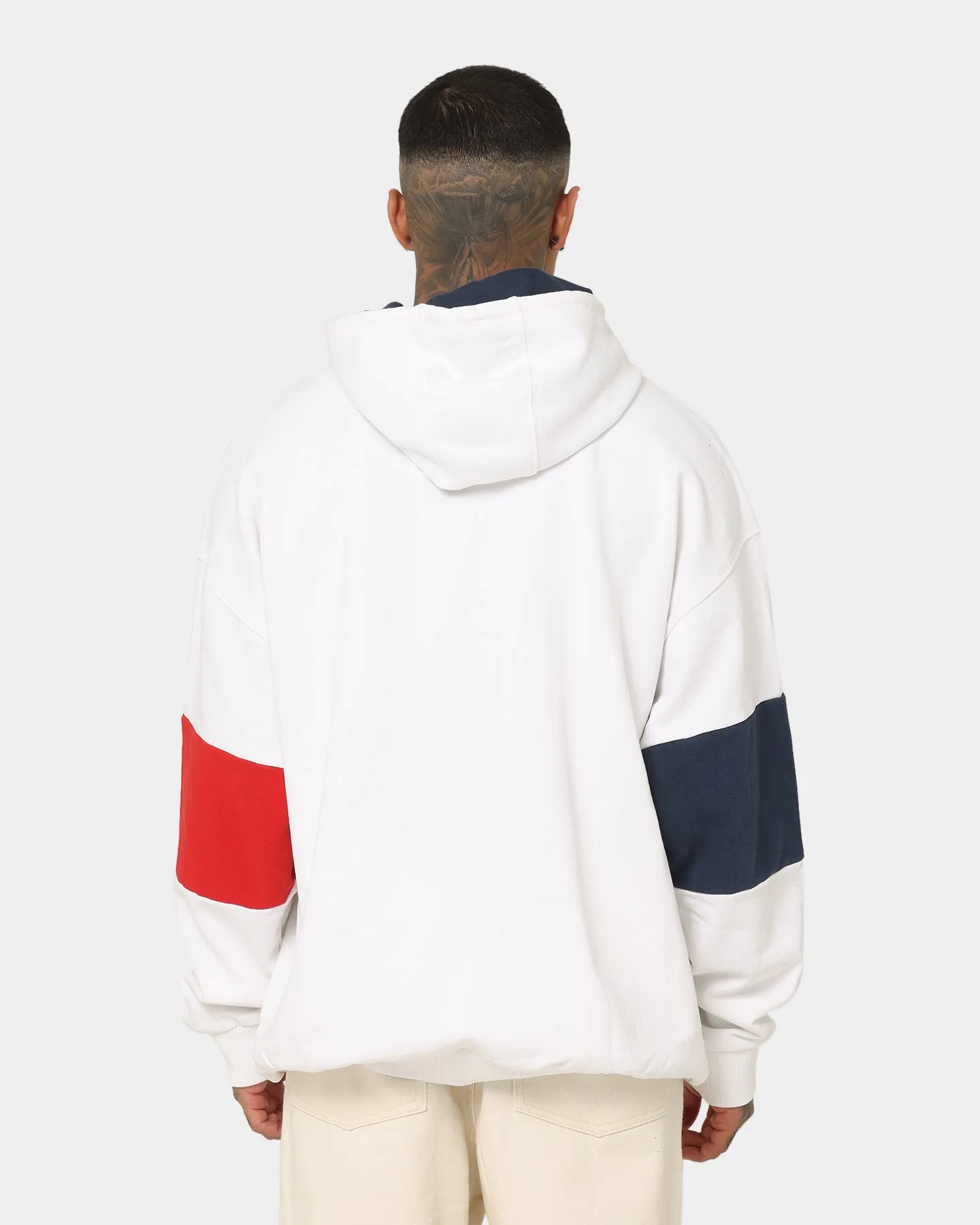 Tommy Jeans Skater Archive Block Hoodie White