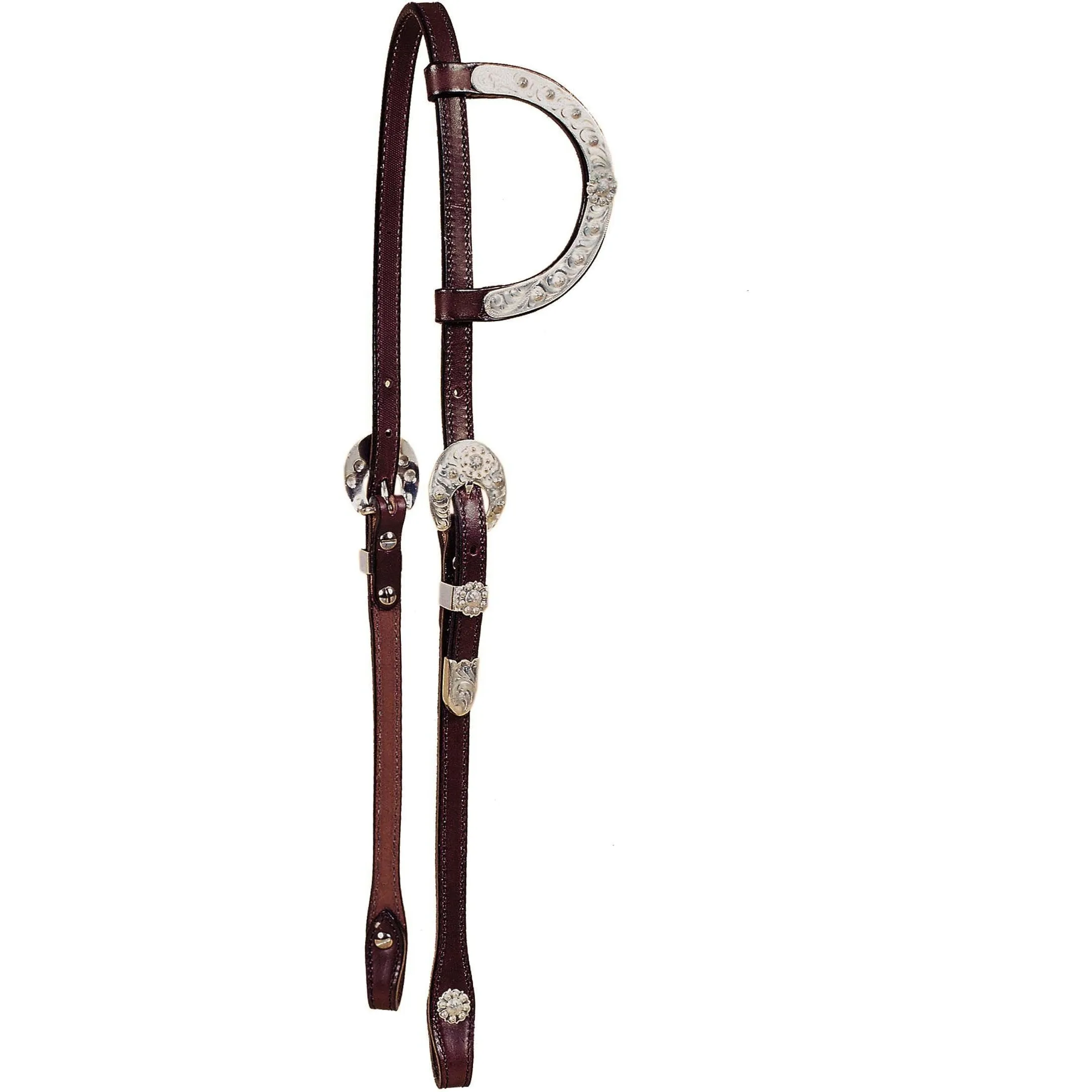 Tory Leather San Diego Berry One Ear Show Headstall