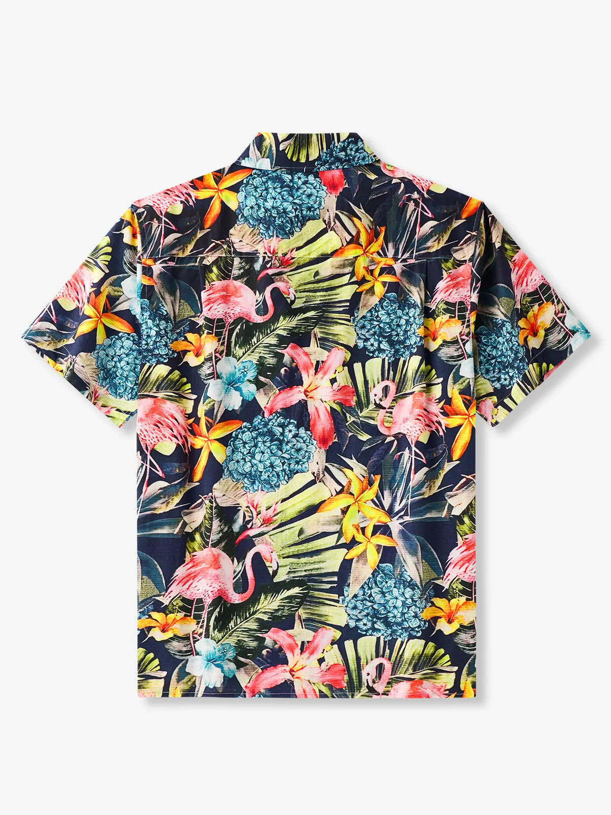 Tropical Paradise Rainforest Cotton Camp Shirt