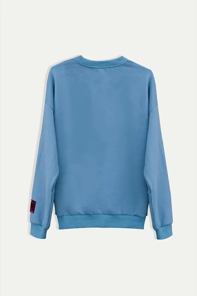 TURQUOISE SWEATSHIRT