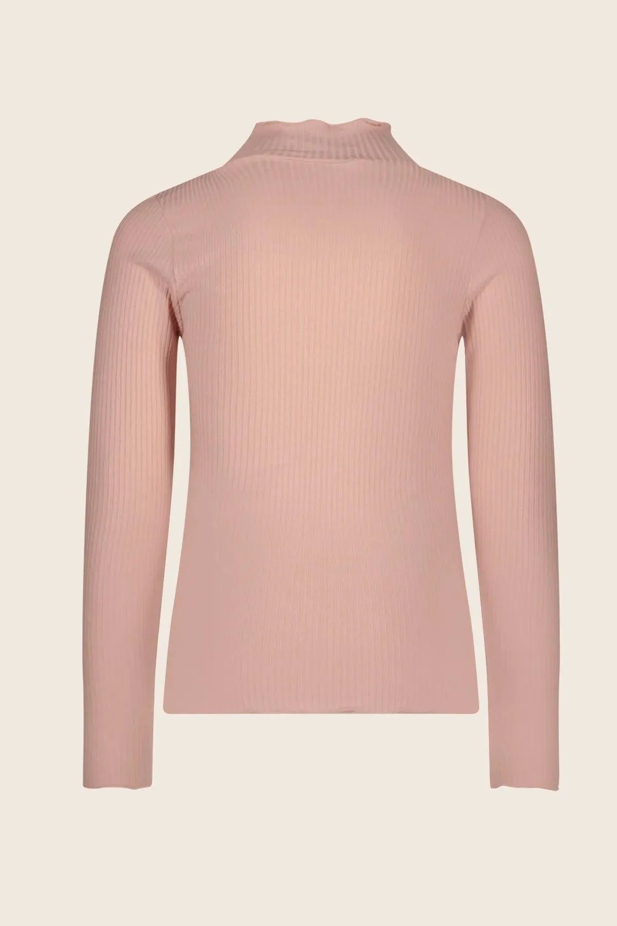 Tween Tops | Eef Mock Neck Top in Light Pink | Like Flo