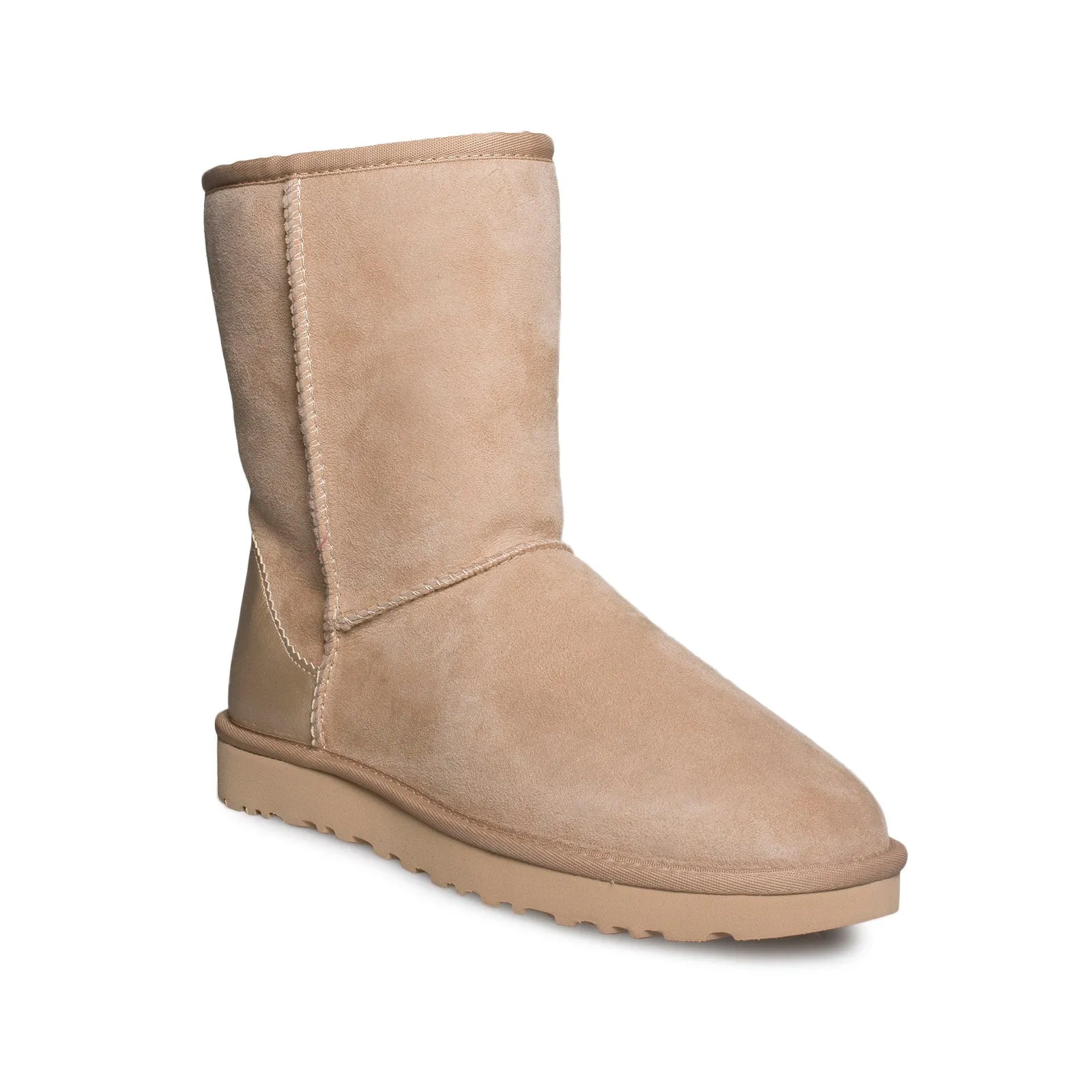 UGG Classic Short II Metallic Driftwood Boots