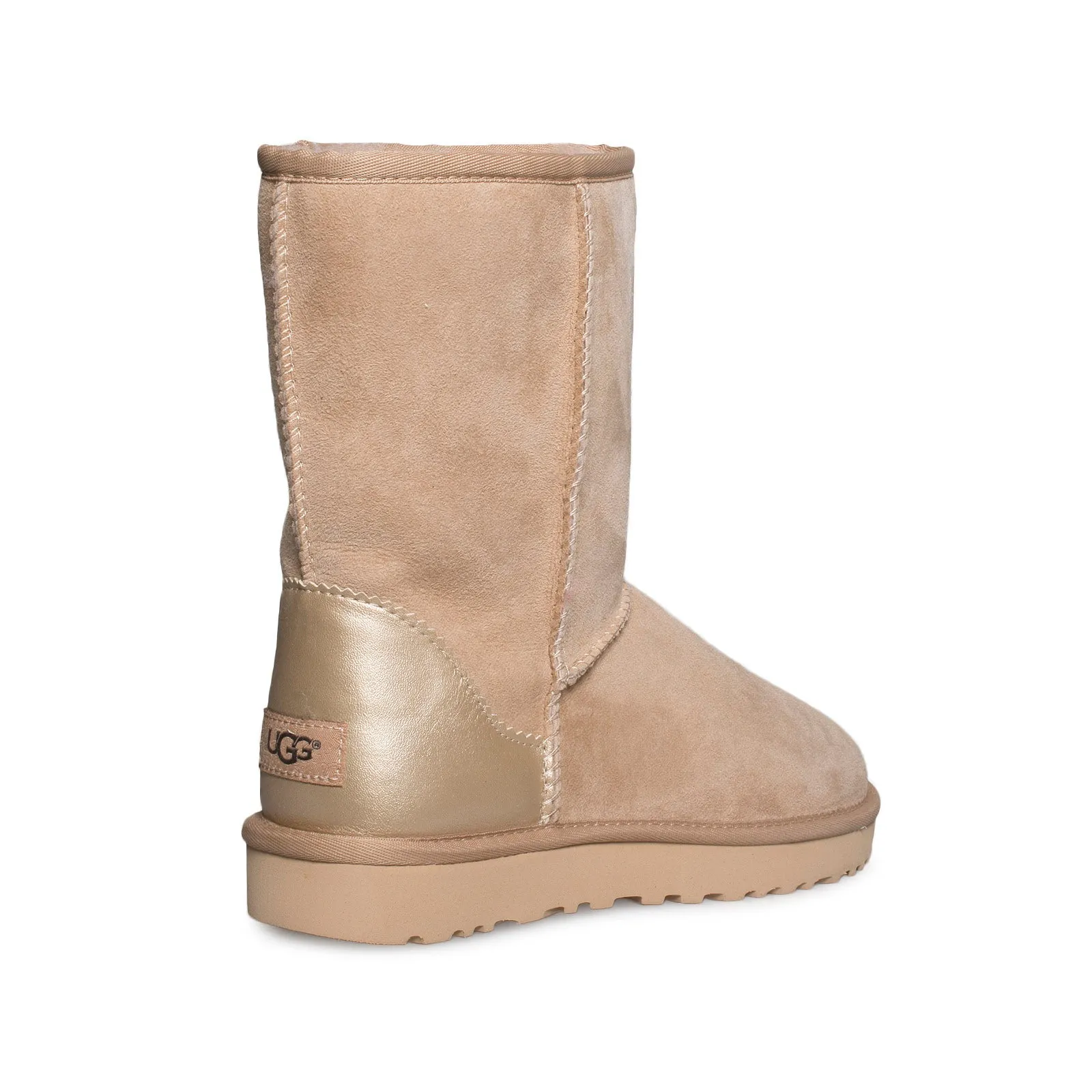 UGG Classic Short II Metallic Driftwood Boots