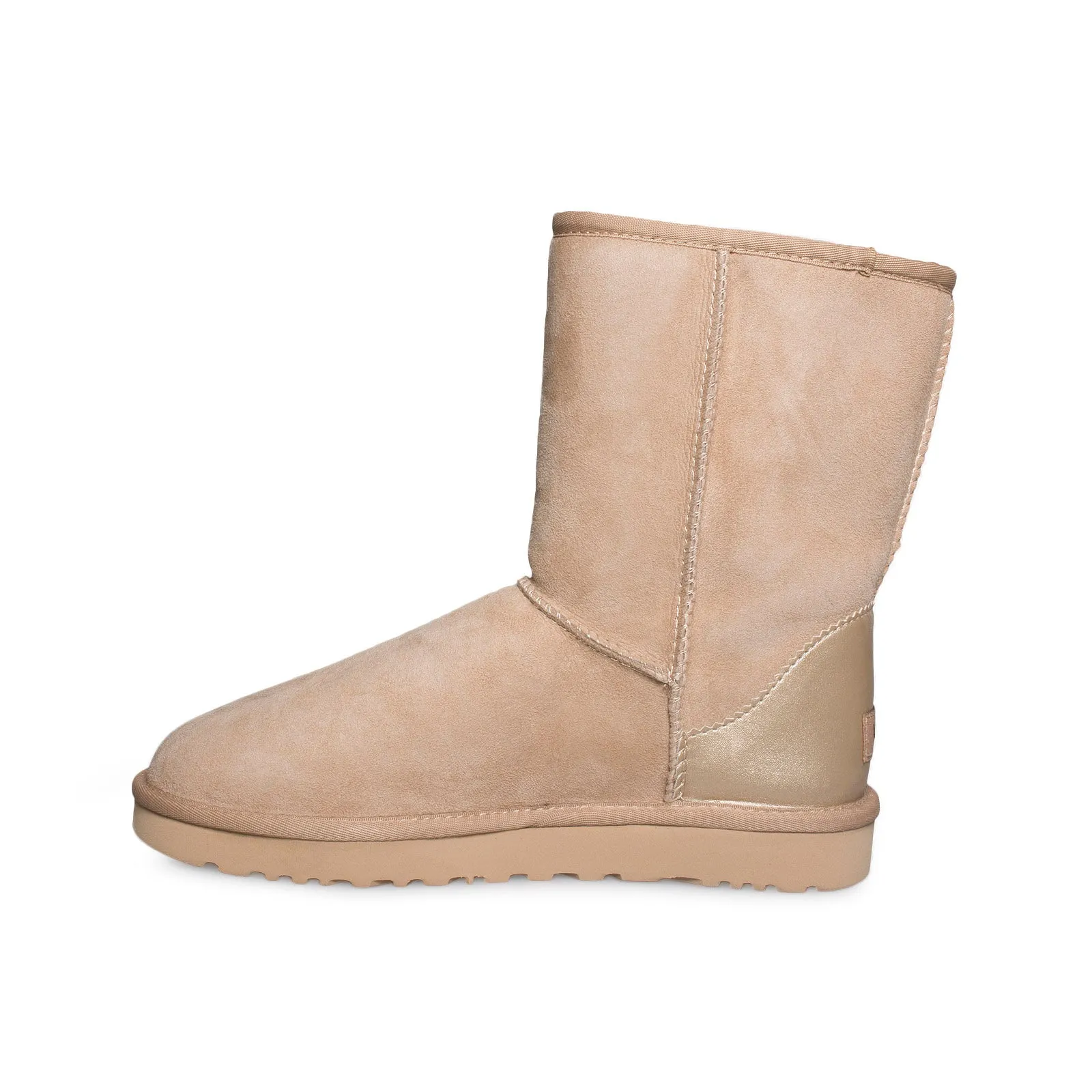 UGG Classic Short II Metallic Driftwood Boots