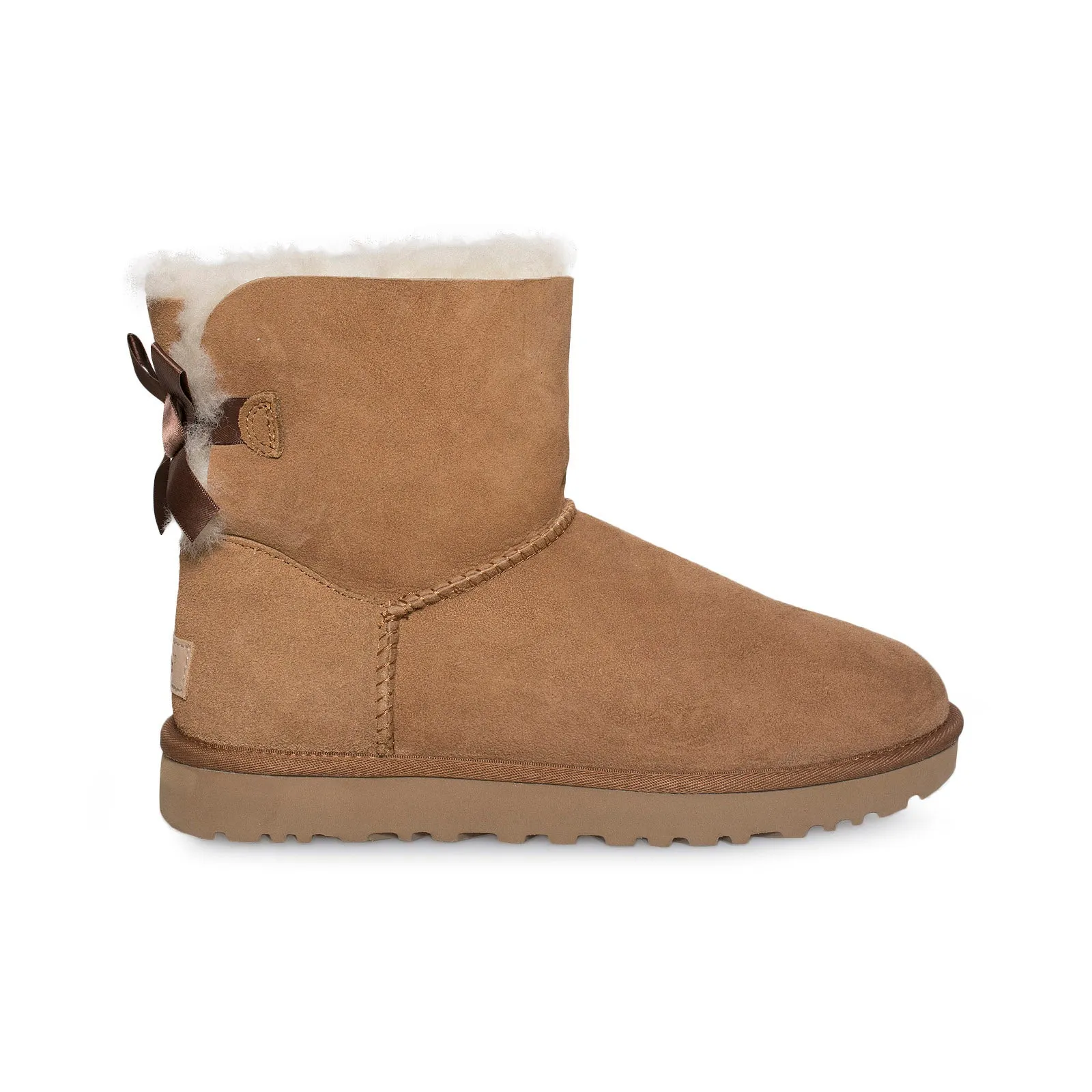 UGG Mini Bailey Bow II Chestnut Boots - Youth