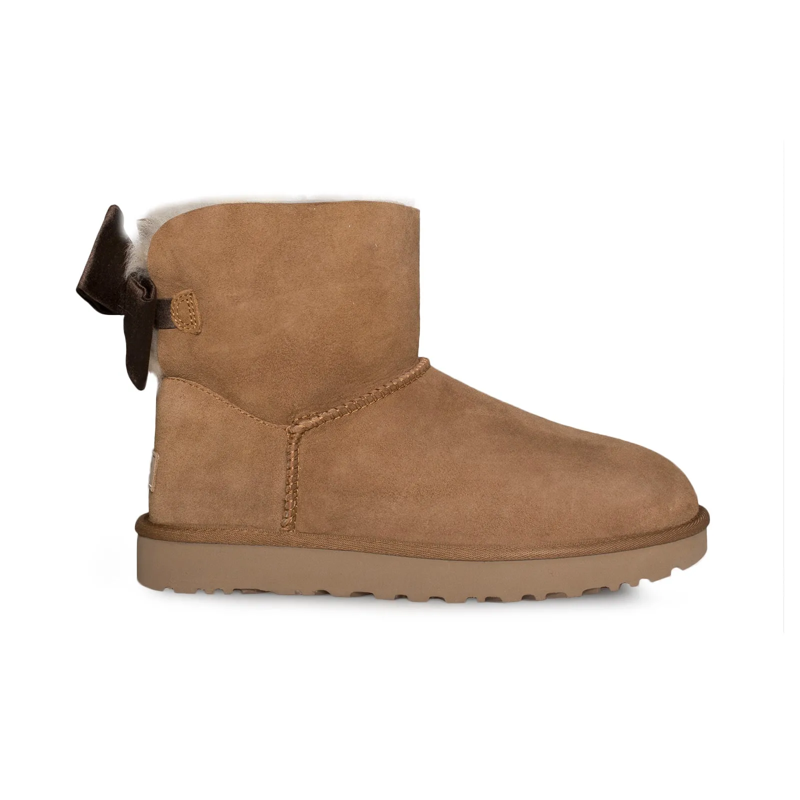 UGG Mini Bailey Bow II Glam Chestnut Boots - Women's