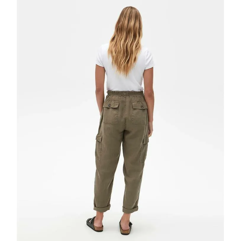 Virginia Linen Cargo Pant