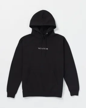 Volcom Stone Pullover Hoodie Fleece - Black