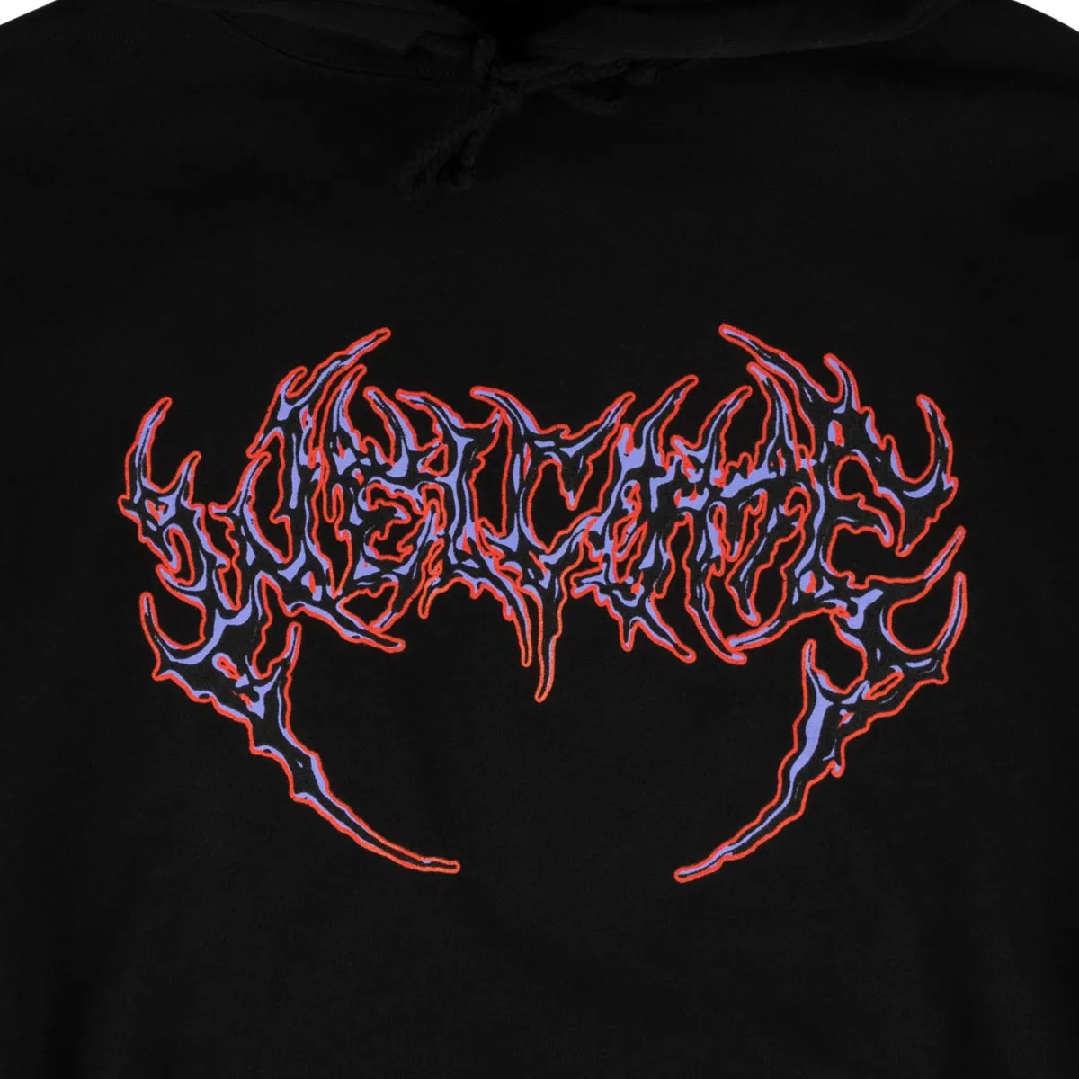 Welcome Fang Hoodie - Black/Purple/Red