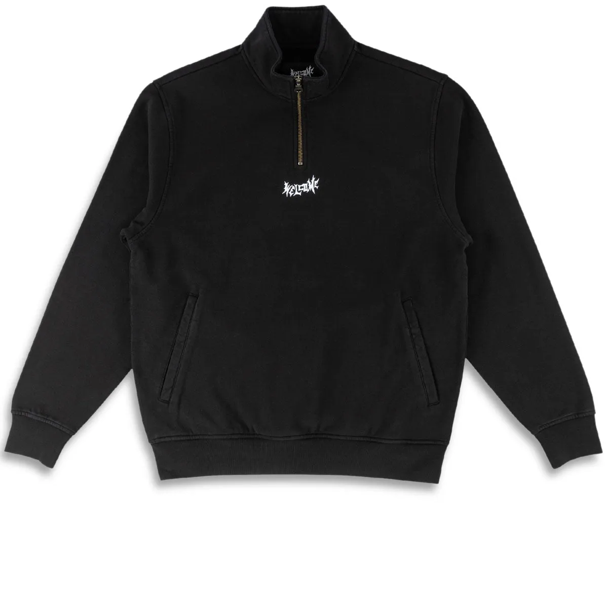 Welcome Vamp Core Quarter Zip Sweatshirt - Black