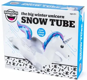 Winter Unicorn Snow Tube