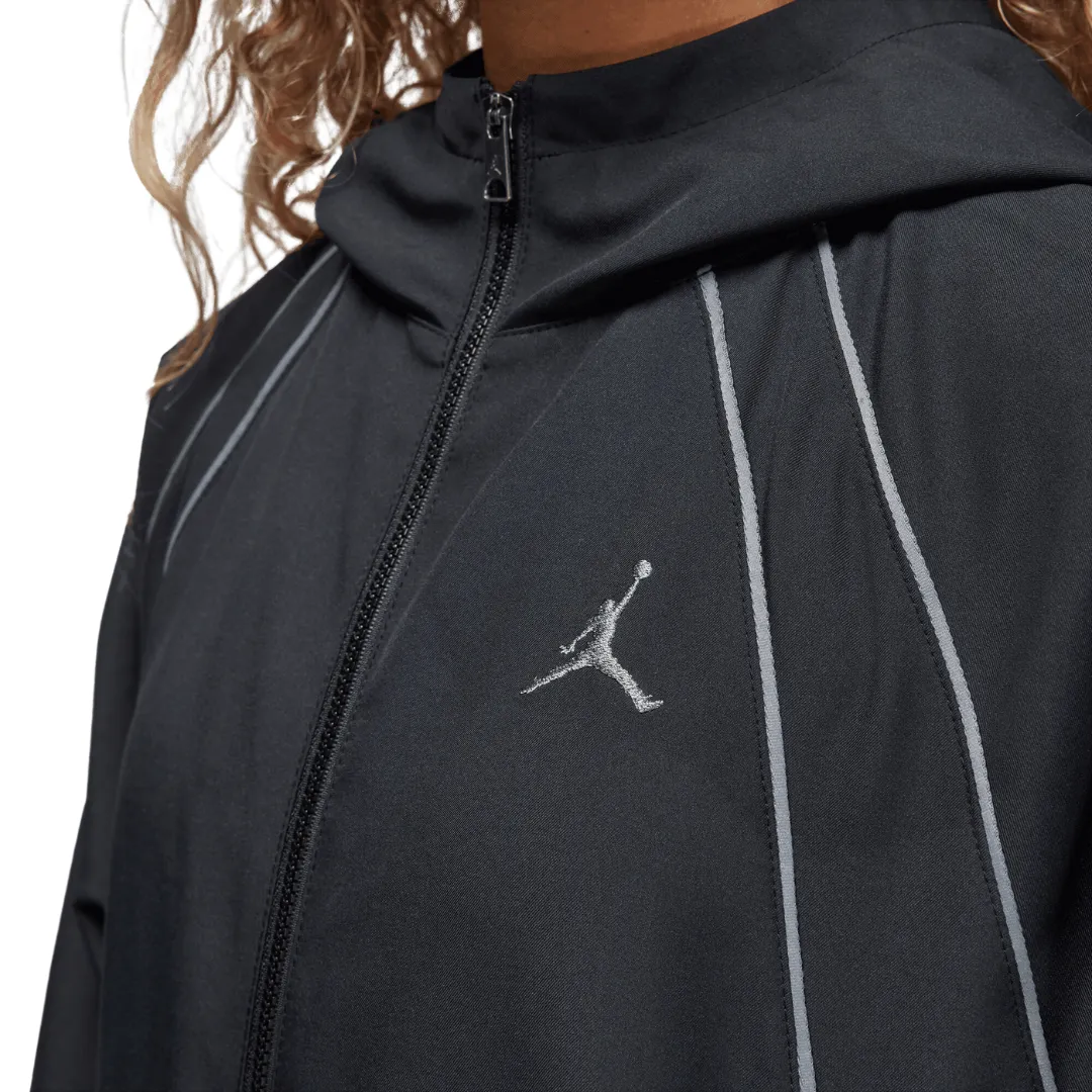 Women's Jordan Woven Jacket - Black/Smoke Grey