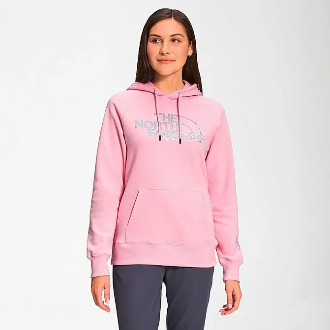 Women's The North Face | Graphic Injection Hoodie | Pink and Silver