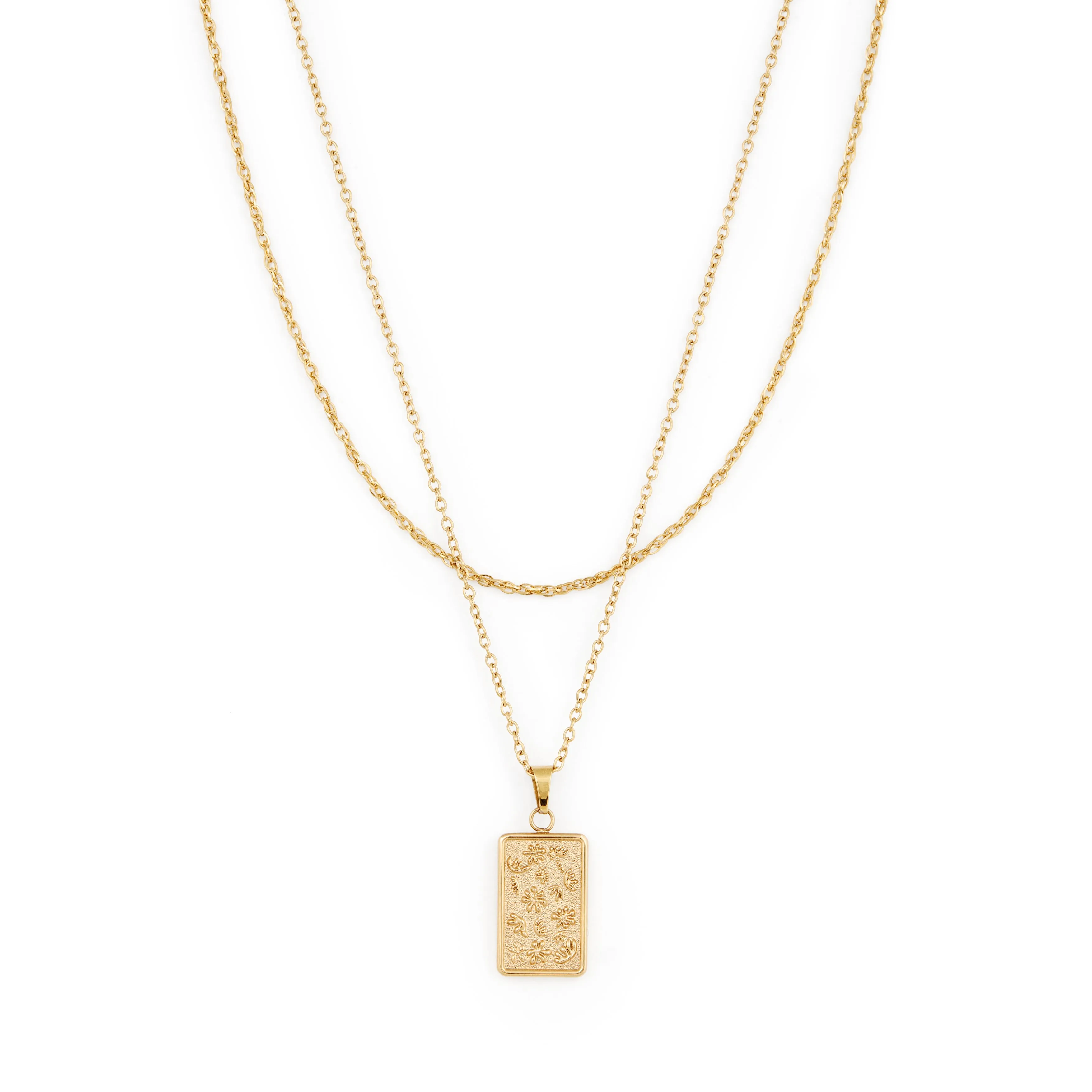 Work of Art Necklace - Gold