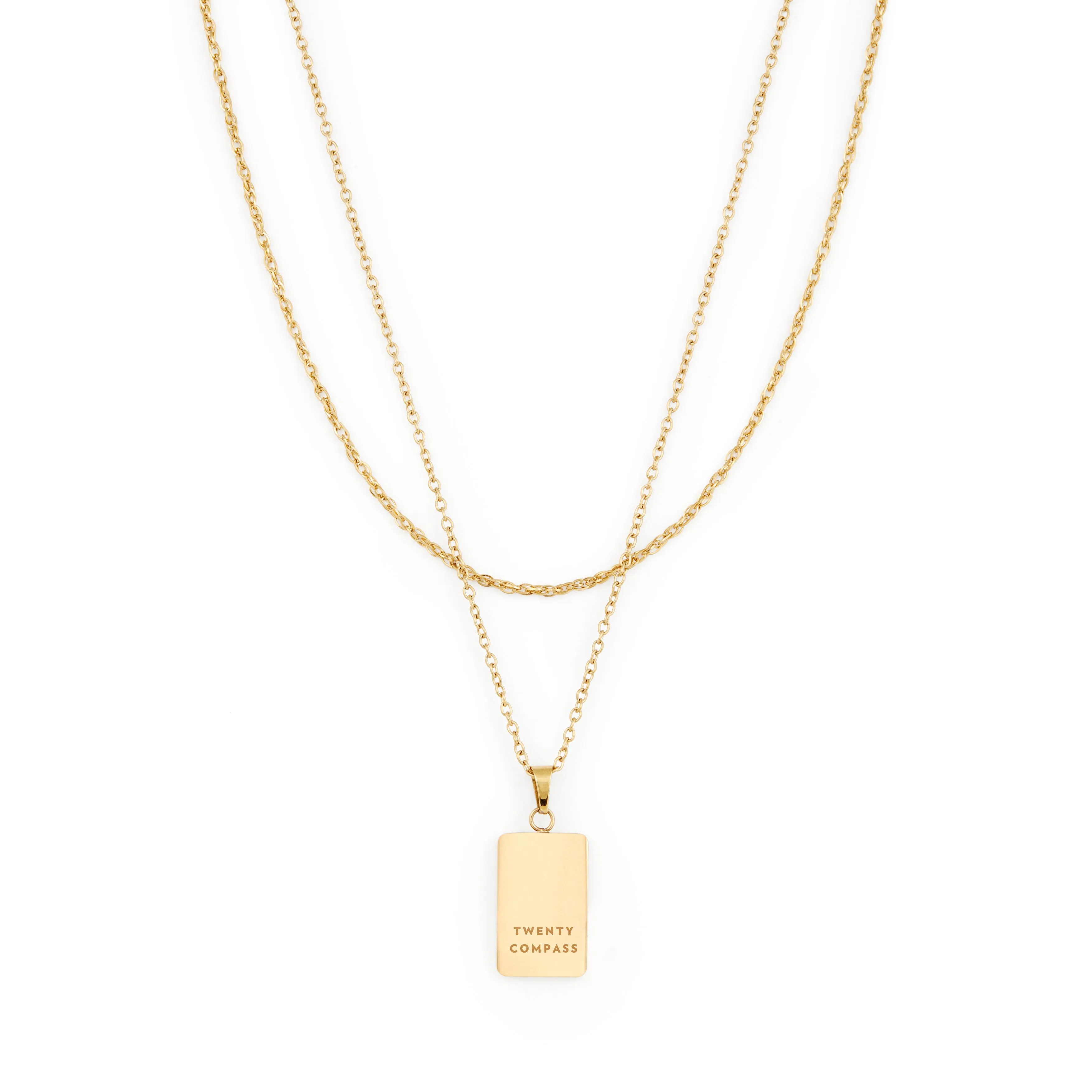 Work of Art Necklace - Gold