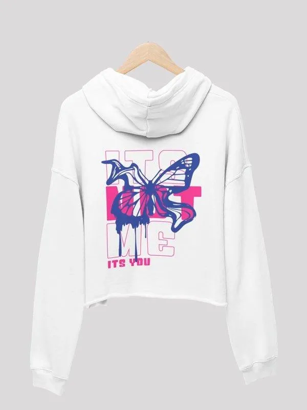 XOXO Crop-Hoodie For Women