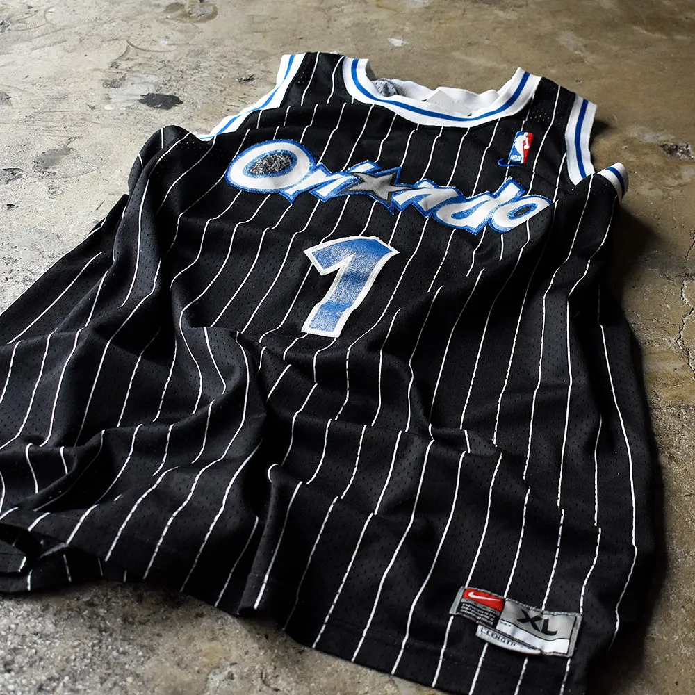 Y2K NIKE NBA Orlando Magic “Tracy McGrady” ゲームシャツ 240709