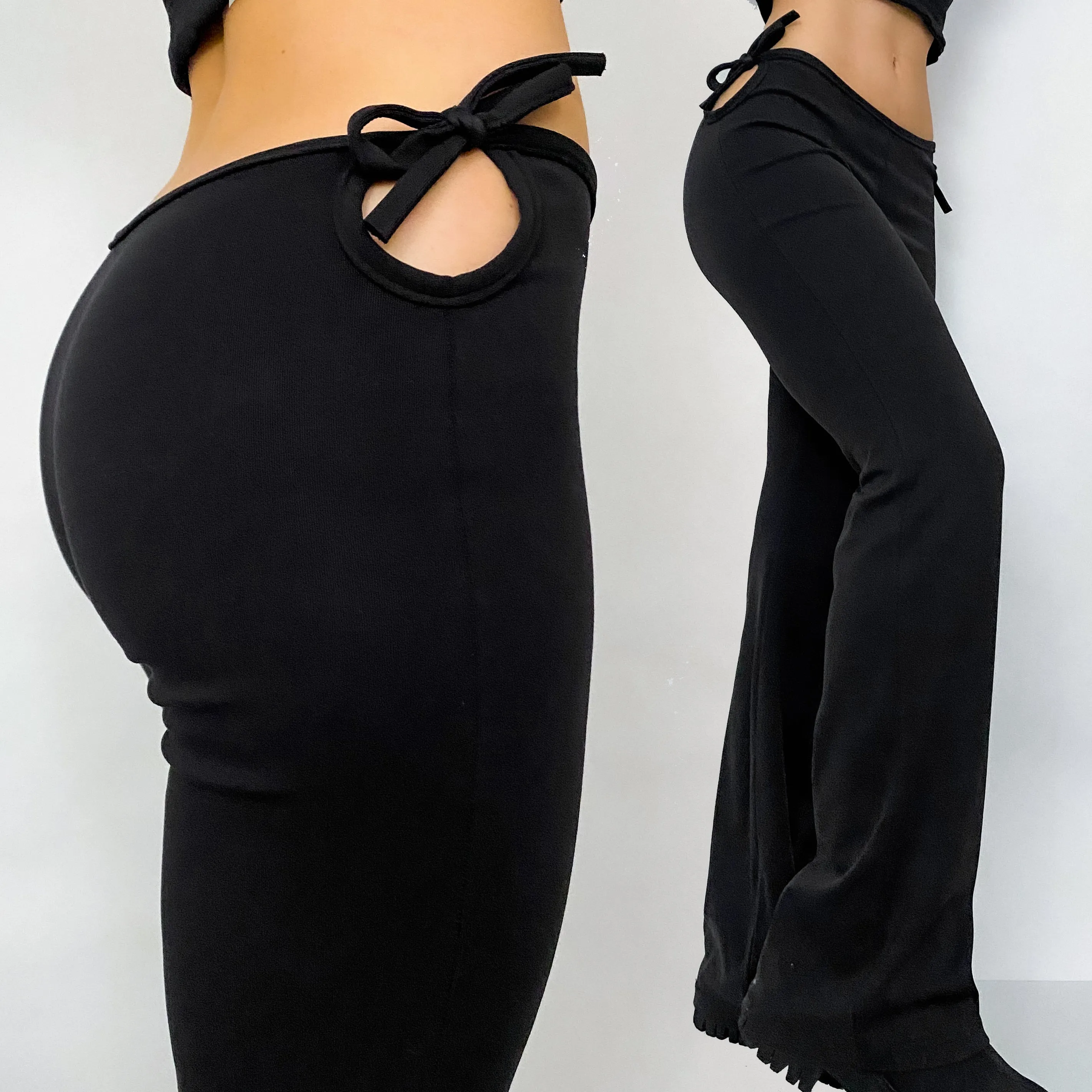 Y2K Side Tie Pants